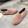thumbnail image 4 of DPTALR Women Ladies Slip On Round Toe Flat Casual Loafer Doug Shoes, 4 of 8