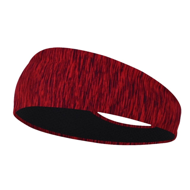 XASZHN Bandeaux Antidérapants pour Femmes Yoga Course Sport Résistant à la Transpiration Rouge_002 Taille Unique