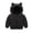 Noir, variante sur MIASHUI Manteau à Capuchon pour Garçons Coupe-Vent Extérieur Chaud Épais pour Tout-Petits Athlétique Tenue Quotidienne Confortable Durable Bleu Pâle,6-12 Mois
