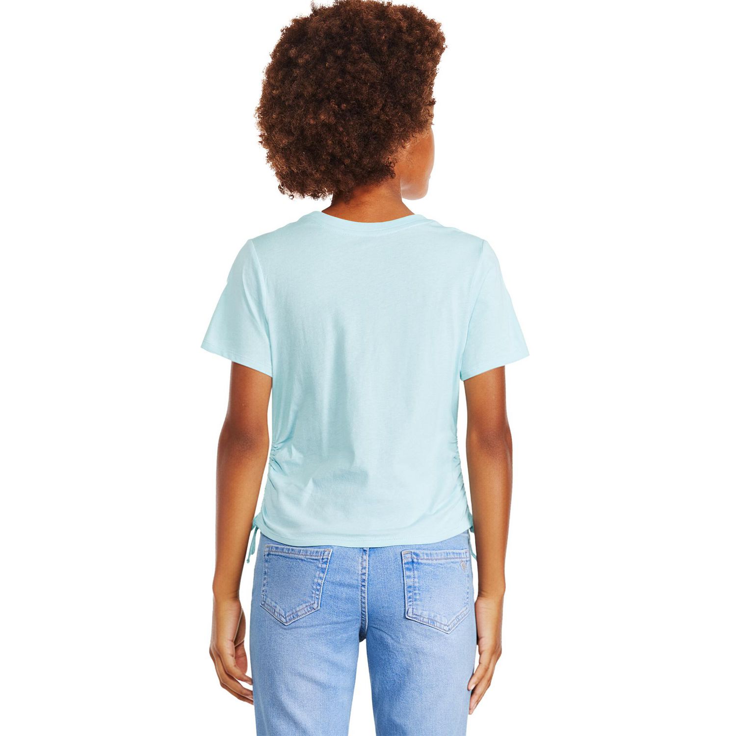 T-shirt à imprimé graphique Justice pour filles