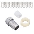 thumbnail image 3 of Support de Panneau de Diode Électroluminescente, Ensemble de Supports LED 100 Ensembles Plaqués Plastique Réutilisable Durable pour Fixation Argent, 3 of 8
