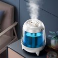 thumbnail image 1 of SuoKom 3.5 Liter Large Capacity Nozzle Humidifier Usb Humidifier Desktop Humidifier with Led Colorful Lights for Office Bedroom and Living Room, 1 of 8
