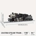thumbnail image 1 of Jiestar Ideas BRO1 Locomotive CN5700 GWR Steam Train Railway Express Modular, 1 of 5