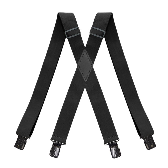 Bretelles pour Hommes, Bretelles Élastiques Réglables à Dos en X avec Pinces Métalliques, Bretelles Robustes pour Pantalon pour Mariage Formel, Tenue Décontractée Quotidienne