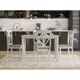 thumbnail image 2 of 5 Pieces Denwin Dining Set Table and 4 Chairs - Taupe, 2 of 5