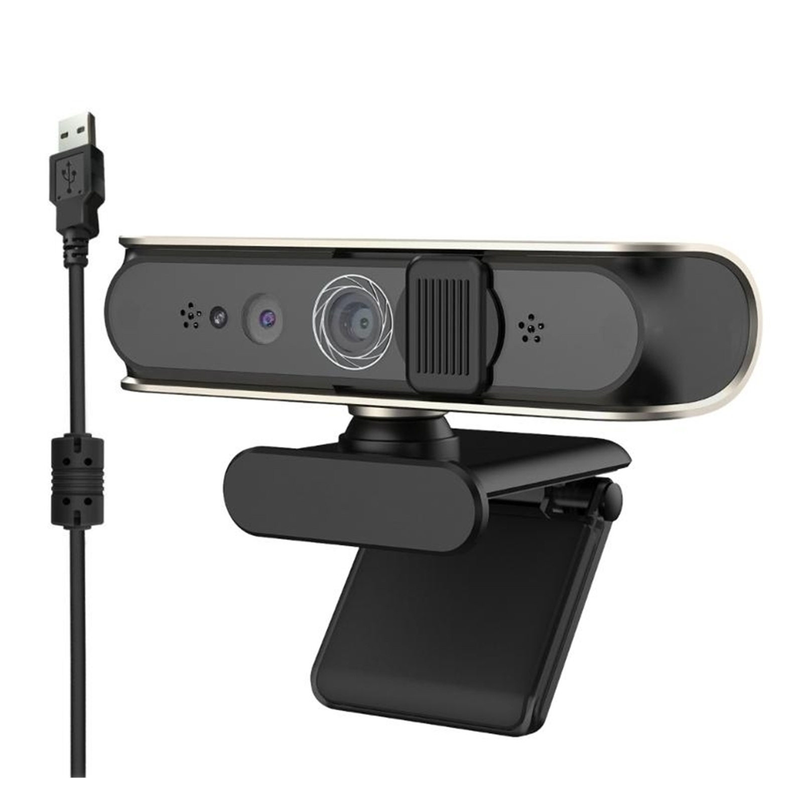 360 Degree Rotatable Webcam 1080P USB Connection Webcam ,Easy to Install