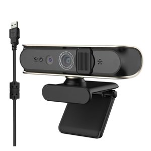 360 Degré Webcam rotatif 1080P USB Connexion Webcam , Facile à installer