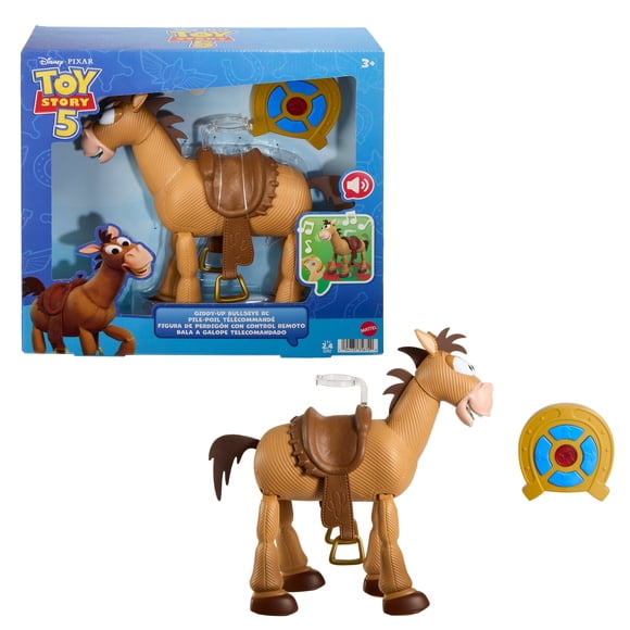 Disney and Pixar Toy Story 5 Giddy-Up Bullseye RC 12-inch scale remote controlled with sounds