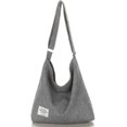 thumbnail image 1 of ORUYROP Sac à Bandoulière Rétro en Toile Grande Taille pour Femmes Sac à Main Décontracté, 1 of 6