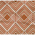 thumbnail image 4 of oneOone Organic Cotton Poplin Twill Fabric Diamond Geometric Print Fabric BTY 42 Inches Wide, 4 of 4