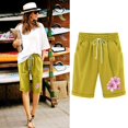 thumbnail image 4 of Birdeem Ensembles Haut et Shorts pour Femmes Shorts à Taille Élastique pour Femmes à Imprimé avec Cordon, 4 of 12