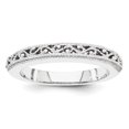 thumbnail image 1 of 14K White Gold Band Size 6, 1 of 2