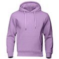 thumbnail image 2 of Mens Camo Hoodie Long Sleeve Drawstring Fleece Lined Solid Color Pullover Sweatshirts, 2 of 6