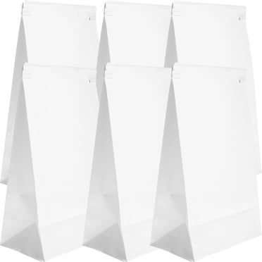 25pcs Disposable Barf Bags Travel Motion Sickness Vomit Bags Emesis Bags (White)