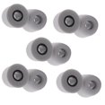 thumbnail image 2 of Esquirla 10 Pieces Noise Reduction Memory Foam 4.9mm Medium Gray, 2 of 5