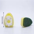 thumbnail image 3 of 8 Pack Dish Wand Sponge Brush Sponge Pads For Kitchen Room For Cleaning Kitchen, 3 of 6
