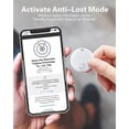 thumbnail image 4 of YSTINNG Bluetooth Luggage Tracker. Works with Apple Find My (iOS Only), Item Locator for Key, Luggage, Backpack, Wallet, Pets, IP67 Waterproof C311-079, 4 of 7