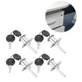 thumbnail image 2 of Ccdes 4Pcs Zinc Alloy Cam Lock for Drawer Office Triple Cabinet Desk Hardware Accessories,Lock Set,Cam Lock, 2 of 8