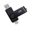 thumbnail image 1 of USB Flash Drive 1TB (932GB) USB-C and USB-A Dual Drive Thumb Drive Jump Drive - Compatible with Phones, Laptops, Tablets - MAOLAI, 1 of 7