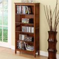 thumbnail image 2 of Furniture Of America IDF-AC249 Valencia Oak Media Shelf Stand, 2 of 2
