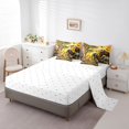thumbnail image 3 of YST African Safari Animal Comforter Set Full Size 7 Piece,Elephant Giraffe Bedding Set With Sheet Set,Zebra Cheetah Rhinoceros Bed In A Bag With Throw Pillow Covers,Reversible, 3 of 5