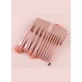 thumbnail image 4 of Pink Makeup Brushes Set with Storage Bag Versatile Professional Kit, 4 of 7