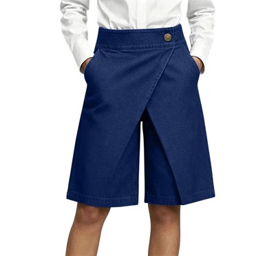 JYnXIANTI Womens Bermuda Jean Shorts High Waisted Asymmetrical Denim Short Knee Length Baggy Shorts Fashion Streetwear