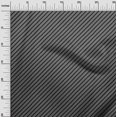 thumbnail image 3 of oneOone Tissu Polyester Spandex Gris Rayures Tissu pour Robe Tissu Imprimé au Mètre 56 Pouces de Large, 3 of 4