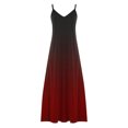 thumbnail image 5 of Ovzne Robes Grande Taille pour Femmes aux Formes Robe pour Femme Robes d'Été pour Femmes Imprimé Sans Manches Col Rond Robe Décontractée Robes Robe de Printemps Imprimée Liquidation, 5 of 5