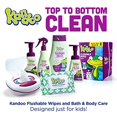 thumbnail image 5 of Kandoo Flushable Magic Melon Toddler Wipes Refill, 5 of 5
