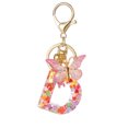 thumbnail image 1 of TopLLC New English Letter Keychain Hanger Car Keychain Bag Accessories Suspension components, 1 of 2