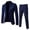 L-Navy, variant on Kcodviy Men’S Suit Slim 2 Mens Suit Separates Slim Fit Piece Suit Business Wedding Big and Tall Suits Party Jacket Vest & Mens Blazers Slim Fit Pants Coat