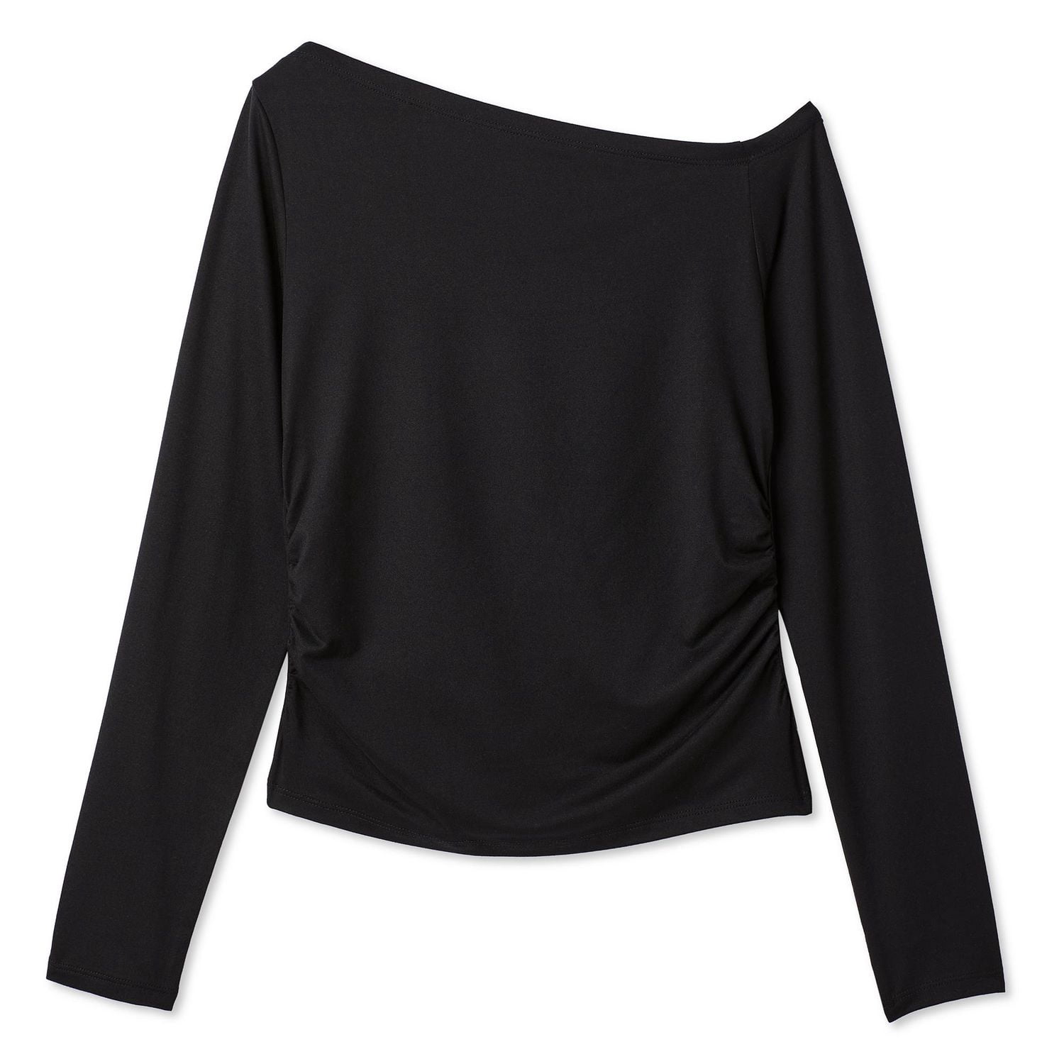 No Boundaries Women's Long-Sleeve Off-the-Shoulder Top