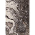thumbnail image 1 of 841864116328 Tapis d'Art 5 x 8 Pi. Collection Titane Tapis Tissé Géode, Gris, 1 of 2
