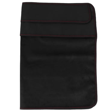 SEWACC Polyester Cover For 27 Inch Monitor Black Full With Pocket For Work/Vacation