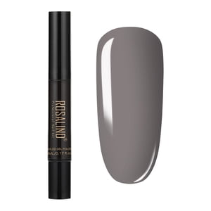 FcBaudy Nail polonais, Cadeaux pour femmes Lazy Nail Polonais Gel Pen Manucure de couleur solide Nail polonaise Gel Pen 5ml un vernis
