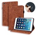 thumbnail image 1 of Emboss Tree Leather Flip Case for iPad 10.2 2020 2021 Cover Wallet Tablet Funda for iPad 10 9 8 7 8th 9th 10th Generation Case brown-flower iPad 10.2 8th Gen., 1 of 6