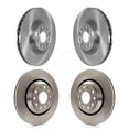 thumbnail image 1 of CMX Front Rear Disc Brake Rotors Kit for Car Volkswagen Audi GTI Q3 Golf R Arteon S3 A3 Quattro K8-101709, 1 of 8