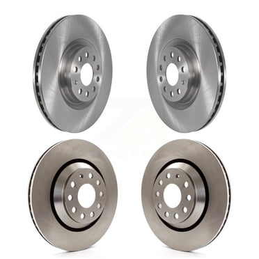 CMX Front Rear Disc Brake Rotors Kit for Car Volkswagen Audi GTI Q3 Golf R Arteon S3 A3 Quattro K8-101709