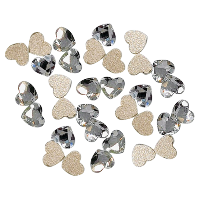 Crystal Heart Shape Flatback 3d Nail Art??Diamond Rhinestones Glitter Jewel Decoration for Nails
