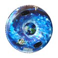thumbnail image 1 of Siruishop Inflatable Snow Tube Snow Sled 43.3" Cold Resistant Sleigh Christmas Snow Sledge Dark Blue, 1 of 8