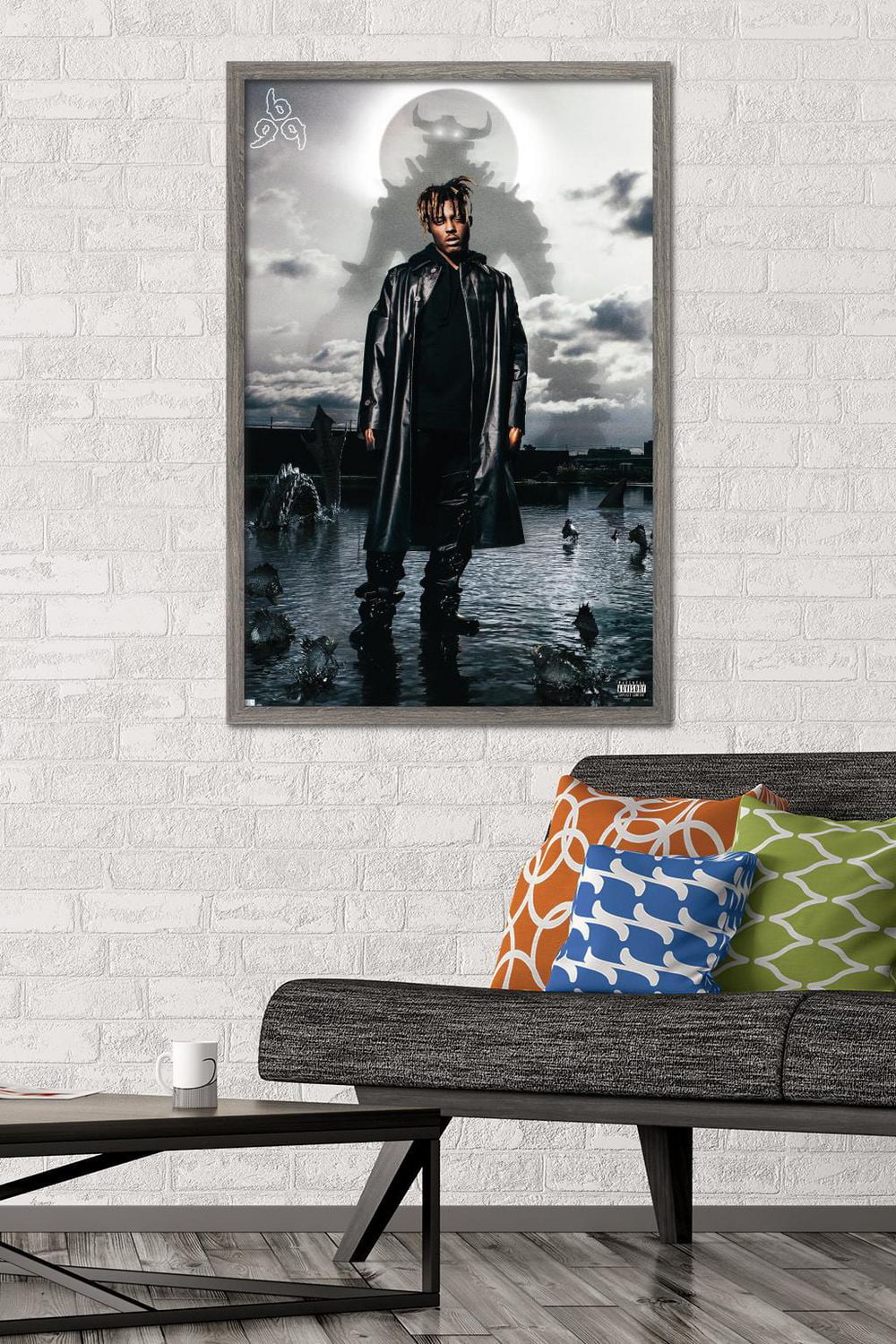 Juice WRLD - Fighting Demons Album Cover Wall Poster