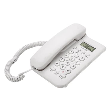 Spptty Landline Phone, Home Telephone,Home Hotel Wired Desktop Wall Phone Office Landline Telephone