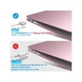 thumbnail image 4 of Compatible avec MacBook Air 11 Pouces Étui Modèle A1370 A1465, Étui Rigide en Plastique Toucher Doux avec Protection de Clavier pour Apple Mac Air 11, 4 of 7