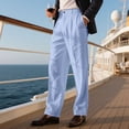 thumbnail image 4 of Ceisia Pantalon Habillé en Coton à Rayures Rétro Droit Décontracté pour Homme, Cadeau, Doux, Structuré, Mince, à Rayures, Multicolore, 4 of 9