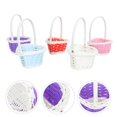 thumbnail image 3 of AMERTEER 7 Pcs Paniers à Ufs Colorés de Pâques Paniers de Rangement Paniers à Ufs Tissés de Pâques, 3 of 6