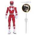 thumbnail image 3 of Power Rangers figurine Ranger Rouge Mighty Morphin de 15 cm, figurines et jouets Hasbro de super-héros pour filles et garçons, inclut des accessoires, dès 4 ans, 3 of 6