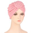 thumbnail image 2 of Women Turbans Knot Pre Tied Bonnet Beanie Cap Headwraps Hats, 2 of 3