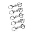 thumbnail image 3 of Anneau Pivotant de Type Colonne Émerillons de Pêche Connecteur d'Hameçon de Pêche Connecteur Pivotant Roulant de Type Colonne Roulement Pivotant 5 Pcs/lot Acier Inoxydable Roulement Pivotant de Type Colonne, 3 of 8