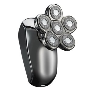 Men's Whole Body Wash Electric Shaver Six-Bade Head Shaver Multifunction LCD Digital Display Shaver Set